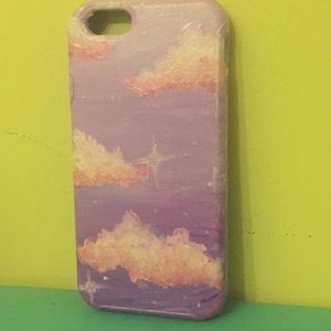 Hand-Painted Clouds iphone 6 phone case